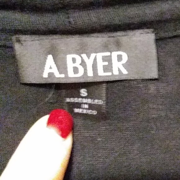 Short sleeve cardigan with shirt attached. - Picture 2 of 2